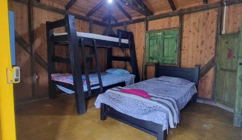 Family Cabin, Balcony, Garden View