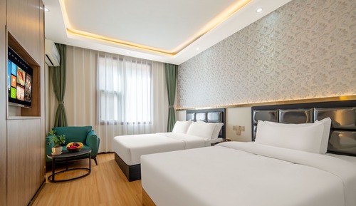 Luxury Twin Room, Balcony, Mountain View