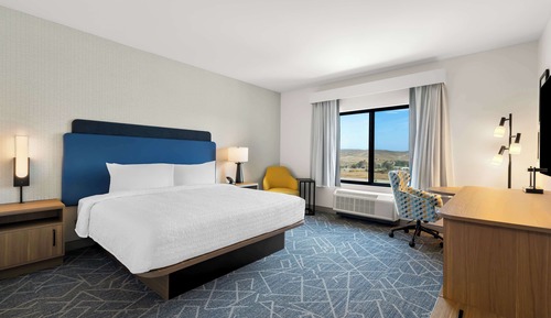 Room, 1 King Bed, Refrigerator & Microwave