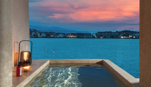 Romantic Double Room, 1 Queen Bed, Terrace, Sea View