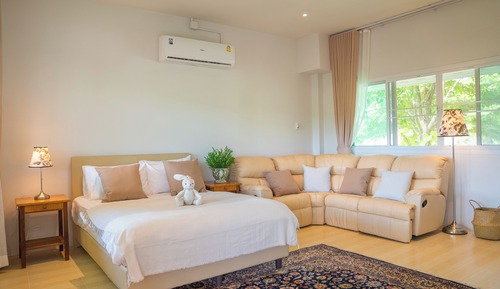 Deluxe Double Room, Balcony, Garden View