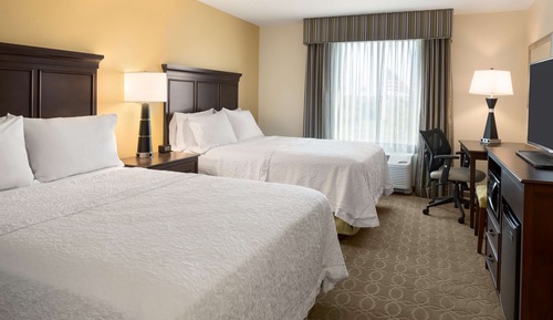 Room, 2 Queen Beds, Non Smoking, Refrigerator & Microwave