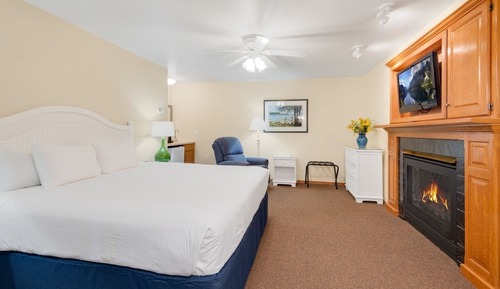 King, Poolside with Patio and Rain Shower on First Floor only