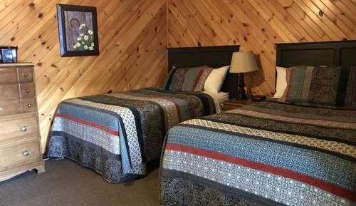 Suite, 2 Double Beds, Lake View