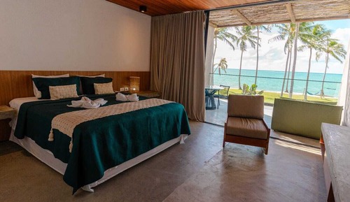 Comfort House, Balcony, Beach View