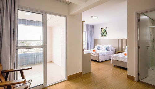 Deluxe Quadruple Room, Sea View