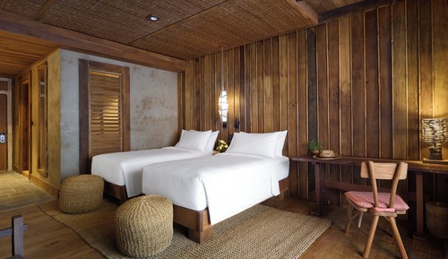Premium Room, 2 Twin Beds, Pool Access, Garden View
