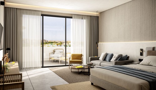 M suite golf view