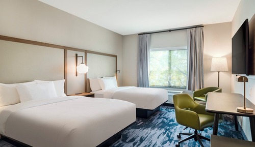 Standard Room, 2 Queen Beds, Non Smoking (View)