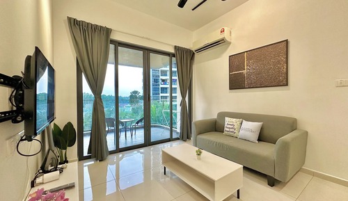 Comfort Apartment, Balcony, Pool View