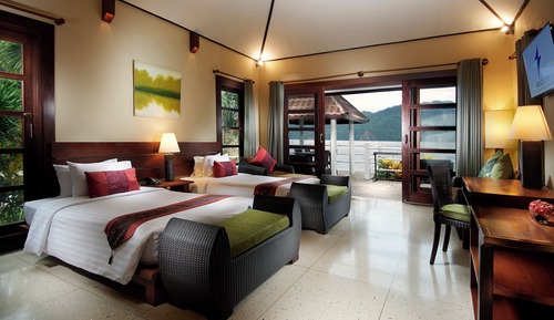 Sea Front Villa Double or Twin
