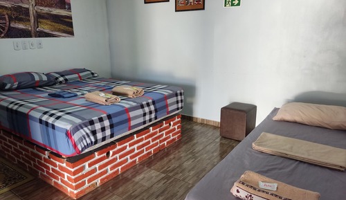 Triple Room, Courtyard View