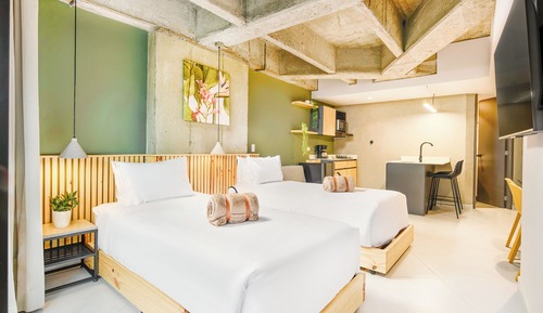 Panoramic Loft, 2 Twin Beds