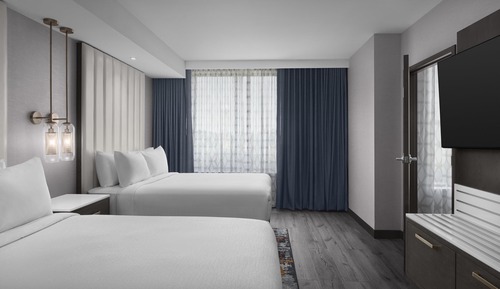 Suite, 2 Queen Beds, Accessible (Hearing)