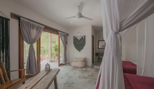 Quadruple Room, 2 Double Beds, Terrace