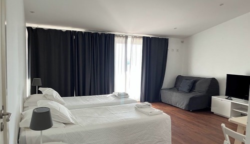 Apartment, Balcony, City View