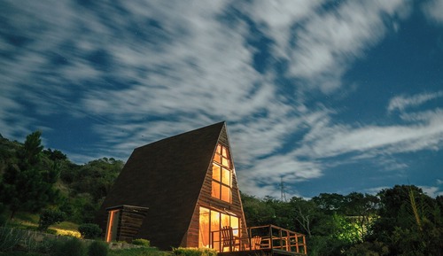 Deluxe Cabin, 1 Bedroom, City View, Mountainside