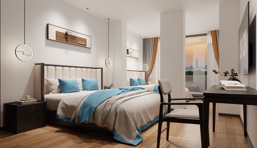 Panoramic Quadruple Room, Multiple Beds