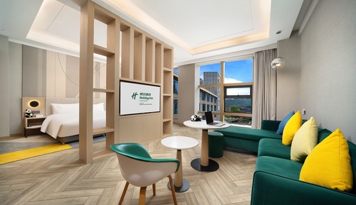 Suite, 1 King Bed, Mountain View