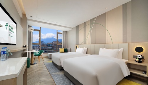 Premium Room, 2 Double Beds, Mountain View