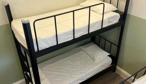 Family room, shared Bathroom