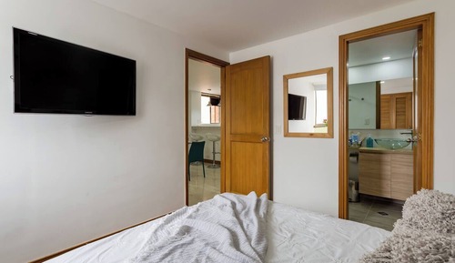 Standard Apartment, Kitchen, City View