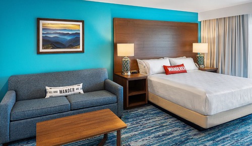 Junior Suite, 1 King Bed with Sofa bed (ADA)