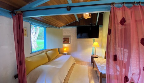 Family Chalet, Multiple Beds, Kitchen, Garden View