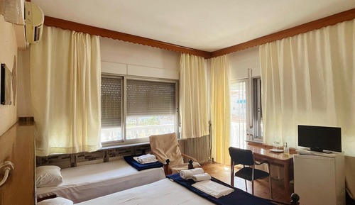 Classic Triple Room, Balcony, Sea View