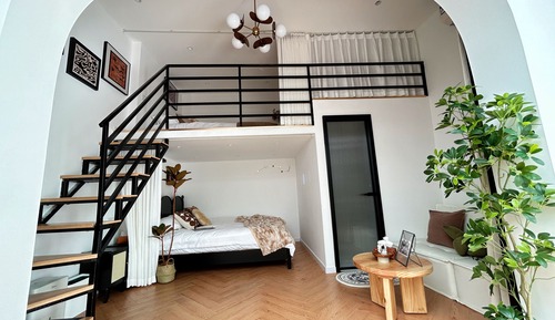 Basic Apartment, Multiple Beds, Non Smoking, Kitchen