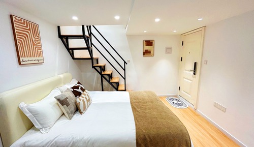 Basic Apartment, 2 Queen Beds, Non Smoking, Kitchen