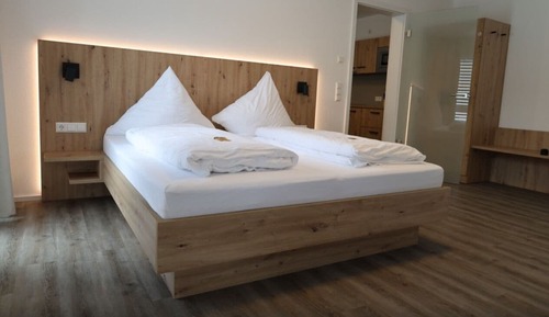 Deluxe-Apartment, 1 King-Bett und Schlafsofa, Nichtraucher, Küche und Balkon
