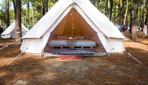 Deluxe Tent, 2 Twin Beds