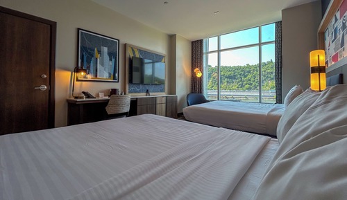 Standard Double Room, 2 Queen Beds, River View