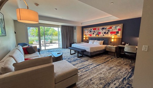 Suite, 1 King Bed, Terrace, River View