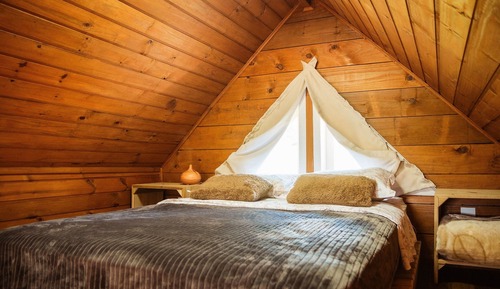 Honeymoon Cabin, Fireplace, Lake View