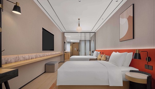 Studio, 2 Twin Beds