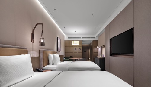 Room, 2 Twin Beds, Sea View