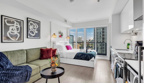 Standard Studio Suite, Balcony, City View