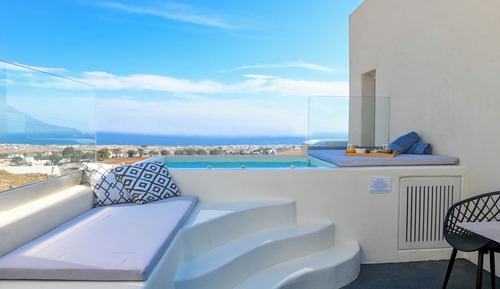 Superior Suite, Hot Tub, Sea View