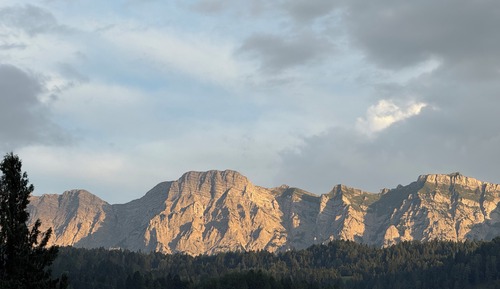 Economy Double or Twin Room, Balcony, Mountain View