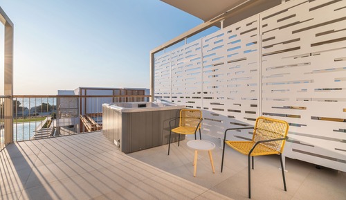 Premium Double Private Hot Tub Sea View