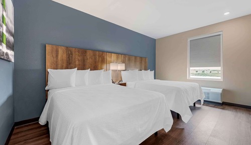 Standard Studio, 2 Queen Beds, Non Smoking, Refrigerator & Microwave