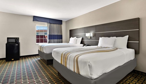 Standard Room, 2 Queen Beds, Non Smoking, Refrigerator & Microwave