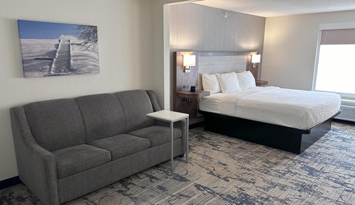 Studio Suite, 1 King Bed, Accessible, Non Smoking (Mobility, roll-in shower)