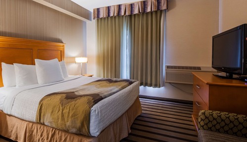 Suite, 1 Queen Bed, Non Smoking, Refrigerator & Microwave