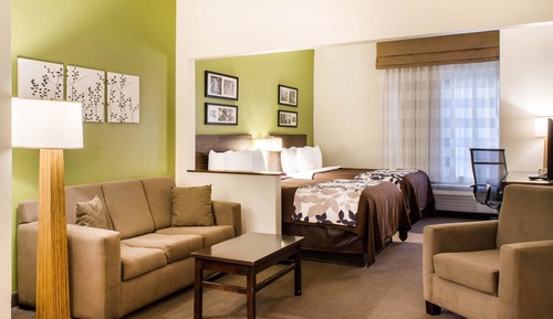 Suite, Non Smoking (2 Queen beds with 2 Person Sofa bed)