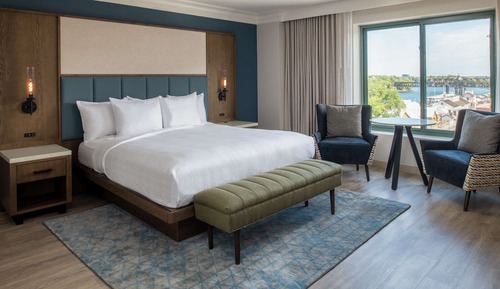 Presidential Suite, 1 King Bed, River View (2 Room Suite)