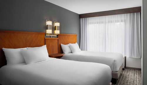 Room, 2 Double Beds, Accessible (Roll-In Shower)