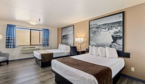 Standard Room, 2 Queen Beds, Non Smoking, Refrigerator & Microwave (Larger Room)